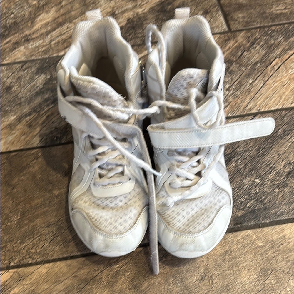 Rebel brand White cheer shoes